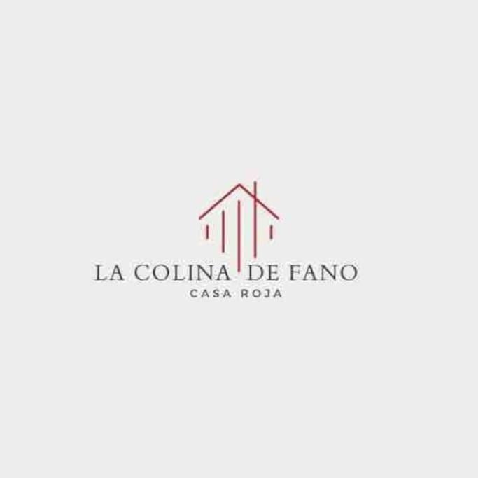 La Colina De Fano - Casa Roja Villa Fanu Buitenkant foto
